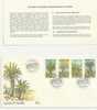 TRANSKEI-1980- 3 PIECES  FDC PALM TREES-CYCADS OF TRANSKEI  - 30 APR 1980  WITH 4 STAMPS OF5 -10-15-20  CENTS  - REF.09 - Transkei