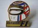 1   Pin´s    Casque  RENAULT F1 - F1