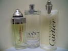 CARTIER :3 FACTICES EN PARFAIT ETAT  LIRE !!! - Miniatures Men's Fragrances (without Box)