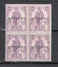 Malta 1926 No 118  Hinged Unused Block Of Four - Malte (...-1964)