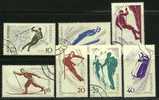 ● ROMANIA 1960 - MONTAGNA - P.A. N. 127 / 33  Usati, Serie Completa  - Cat. ? € - Lotto N. 923 - Usati