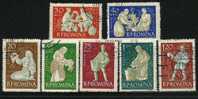 ● ROMANIA 1960 - VITICULTURA -  N. 1749 / 54  Usati, Serie Completo  - Cat. ? € - Lotto N. 924 - Oblitérés