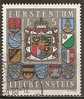 Liechtenstein 1973 Coat Of Arms Obl - Usati