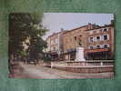 CP  LANGEAC  BOULEVARD NATIONALE ET MONUMENT AUX COMBATTANTS - Langeac