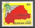 1 W Valeur Oblitérée, Used - BURKINA FASO * 1985 - N° 1004-34 - Burkina Faso (1984-...)