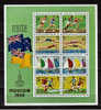 NIUE  BF 38  * *    Jo 1980  Football Soccer Fussball-natation-voile-course - Unused Stamps