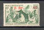 MAURITANIE 5,00f S 0,65c Vert  1944 N°135 - Otros & Sin Clasificación