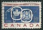 Kanada  1959  St. Lorenz-Seeweg   Mi-Nr.334  Gestempelt / Used - Oblitérés
