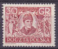 POLEN - Michel - 1952 - Nr 762 - (*) - Unused Stamps