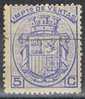 Impuesto De Ventas, Fiscal  5 Cts Azul º - Revenue Stamps