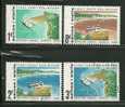 Samoa       "IFirst Deep-Sea Whart At Apia""    Set    SC# 251-54 - Samoa