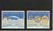 1992 Belgien Yv. 2454-5 Mi. 2506-7 Sc 1451-2** MNH Europa - 1992