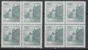 1981YU-MH-1879C  JUGOSLAVIJA JUGOSLAWIEN 13 1-4 -- 12 1-2  Gray Paper, White Paper VARIETA INTERESSANTE NEVER HINGED - Imperforates, Proofs & Errors