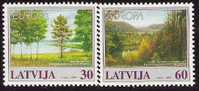 1999 Lettland Yv. 464-5   Mi. 496-7 ** MNH - 1999