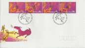 CHRISTMAS ISLAND FDC CHINESE ZODIAC YEAR OF GOAT SET OF 4 STAMPS DATED 07-01-2003 CTO IN C.I. SG? READ DESCRIPTION !! - Christmaseiland