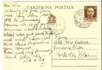 STATIONERY 1937 MATASELLOS AMBULANTE FIRENZE-LIVORNO - Entiers Postaux