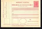 1937 BULETIN D´EXPEDITION MANDATE POSTALE ,IMPRINTED POSTAGE 3 LEI KING MIHAI - Paketmarken
