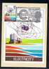 RB 682 - GB 1978 - PHQ Maximum Card First Day Issue - Electricity Power Theme - Carte PHQ