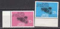 H0225 - UNO ONU NEW YORK N°286/87 ** OMS WHO - Unused Stamps