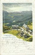 AK Kochel Herzogstand-Häuser Reschreiter Farblitho 1901 #05 - Bad Toelz