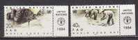 H0295 - UNO ONU NEW YORK N°410/11 ** AVEC TAB FAO - Unused Stamps