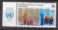 H0307 - UNO ONU NEW YORK N°435 ** AVEC TAB UNIVERSITE' - Unused Stamps