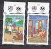 PGL - UNO ONU NEW YORK N°510/11 ** AVEC TAB - Unused Stamps