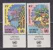 PGL - UNO ONU NEW YORK N°539/40 ** AVEC TAB - Unused Stamps