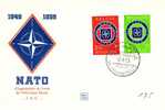 BELGIUM NATO  1959   FDC - NAVO