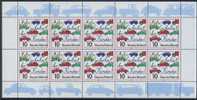 !a! GERMANY 1997 Mi. 1954 MNH SHEET(10) -Child Safety - 1991-2000