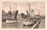 Bad Rügenwalde Offene Zugbrücke Segelboote 6.11.1944 Gelaufen - Pommern