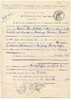Certificat Déclaration Hypothèque Assurances Rhin & Moselle Strasbourg 23-11-1920 - Banque & Assurance