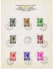Belgium 1937 OBP 458-465  Stamped On Souvenir Sheet - Usados