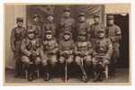 KINGDOM Of YUGOSLAVIA - Gendarmerie, Policeman, Officers, Medals, Sabre, Real Photo Postcard, Around 1934. - Politie-Rijkswacht