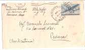 53791)lettera Americana Con Un Valore Da 30c Aereo  + Annullo Del 10/4/1946 - Brieven En Documenten