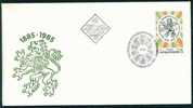 BULGARIA / BULGARIE - 1985 - 100 Ans De L´Unification De La Bulgarie -  FDC - Briefe U. Dokumente