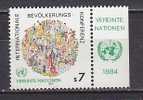 H0736 - ONU UNO WIEN N°38 ** AVEC TAB - Nuevos