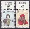 PGL - ONU UNO WIEN N°53/54 ** AVEC TAB - Unused Stamps