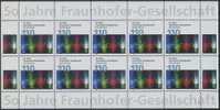 !a! GERMANY 1999 Mi. 2038 MNH SHEET(10) -Fraunhofer-Society - 1991-2000