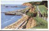 IOW - SHANKLIN - SMALL HOPE BEACH AND CLIFF PATH 1956  Iow137 - Sonstige & Ohne Zuordnung