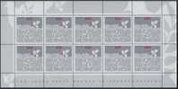 !a! GERMANY 1999 Mi. 2066 MNH SHEET(10) -Peace Conference - 1991-2000