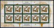 !a! GERMANY 1999 Mi. 2086 MNH SHEET(10) -Endangered Animals - 1991-2000