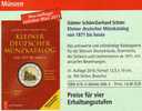 Deutschland Kleine Münz Katalog Schön 2011 Neu 15€ Numisbriefe Numisblatt Coincatalog For Austria Helvetia Liechtenstein - Other - Europe