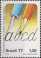 BRAZIL - 150 YEARS OF PRIMARY EDUCATION 1977 - MNH - Nuevos