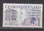 L3663 - TCHECOSLOVAQUIE Yv N°2876 ** MOZART - Unused Stamps