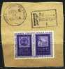 ● ROMANIA 1958 - CENTENARIO FRANCOBOLLI  Vignetta Su Frammento - Cat. ? € - Lotto N. 997 - Used Stamps