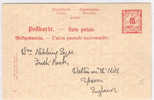 Entero Postal,BAYERN , Alemania, Ober Aberfam - Interi Postali