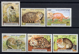 Cambodia 1996 MiNr. 1569 - 1574  Kambodscha Animals Wild Cats The Felinae 6v MNH** 11.00 € - Other & Unclassified