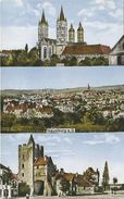 AK Naumburg Saale 3 Bilder Etage Color ~1910 #07 - Naumburg (Saale)