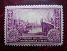 Vignette Violette De L´exposition Philatélique Internationale Du Havre De Mai 1929. - ** - - Briefmarkenmessen